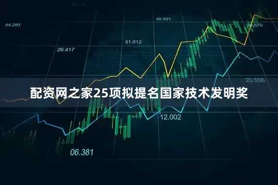 配资网之家25项拟提名国家技术发明奖