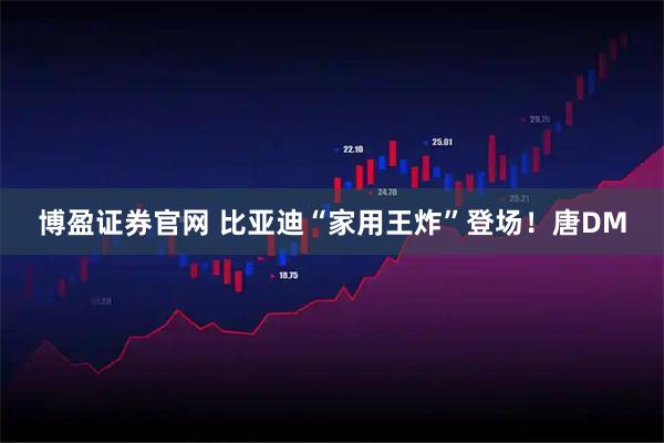 博盈证券官网 比亚迪“家用王炸”登场！唐DM