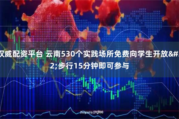 权威配资平台 云南530个实践场所免费向学生开放 步行15分钟即可参与